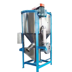 Vertical blender with heating and drying function screw mixer