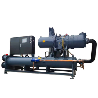 Industrial water cooled screw chiller from professional manufacturer in China