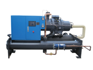 Water cooling machine industrial screw chiller for plastics industry